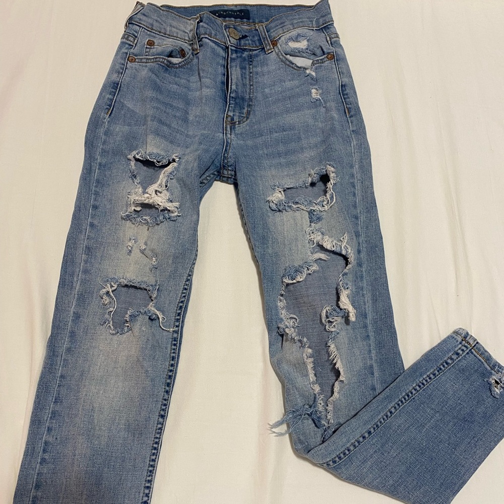 Women’s ripped jeans